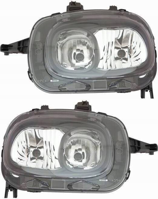 REFLEKTORY LAMPY CITROEN C3 III 3 SX '16- ZESTAW