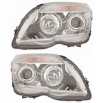 REFLEKTORY MERCEDES KLASA GLK X204 08-12 ZESTAW