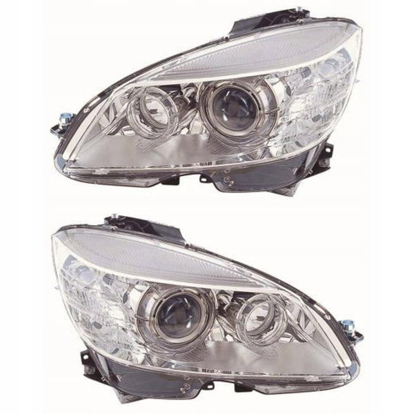 LAMPY PRZEDNIE REFLEKTORY MERCEDES D1S KL C W204 S204 07-14 ZESTAW