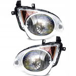 REFLEKTORY LAMPY PRZEDNIE NISSAN NOTE 06-09 - LEWA+PRAWA ZESTAW -
