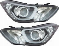 REFLEKTORY LAMPY HYUNDAI ELANTRA '10- ZESTAW