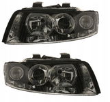 REFLEKTORY AUDI A4 B6 02-04 LAMPY PRZEDNIE KOMPLET PRAWA + LEWA ZESTAW DEPO
