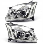 LAMPY AVENSIS T25 2003-2006 REFLEKTOR TOYOTA LEWA + PRAWA KOMPLET DEPO ORYG
