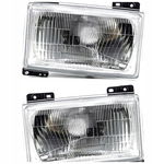 REFLEKTORY LAMPY PRZEDNIE FIAT DUCATO 89-94 KOMPLET ZESTAW LEWA + PRAWA