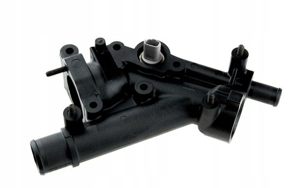 OBUDOWA TERMOSTATU, KOLEKTOR WODNY (WATER FLANGE TO ENGINE BLOCK; Z SENSOR)