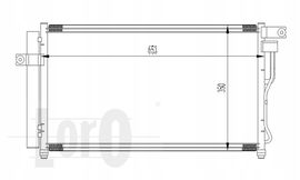 SKRAPLACZ KLIMATYZACJI ACCENT (MC) (05-) 1.4 I 16V, VERNA (MC) (05-) 1.4 I