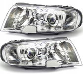 REFLEKTORY Lampy SKODA SUPERB 02-08 KOMPLET DEPOE4
