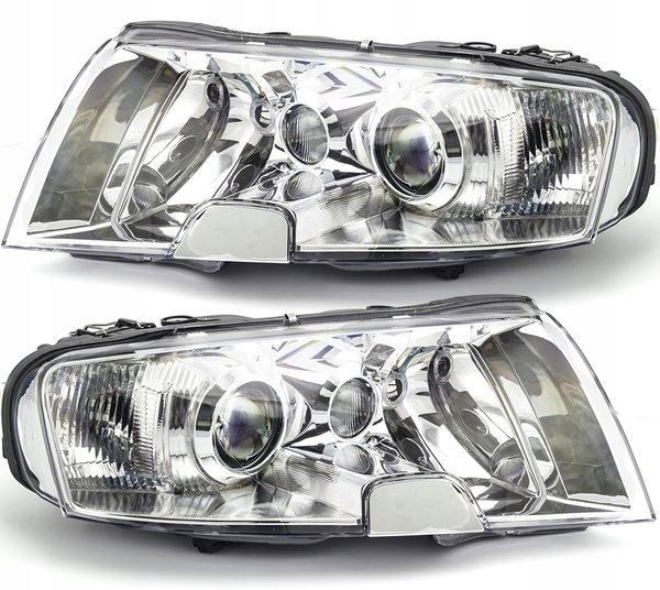 REFLEKTORY Lampy SKODA SUPERB 02-08 KOMPLET DEPOE4