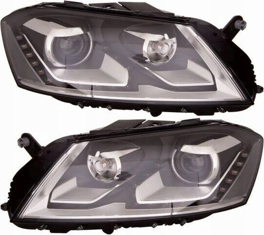 REFLEKTORY LAMPY VW PASSAT B7 -14 KPL KSENON + LED