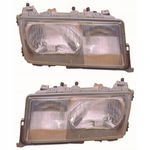 REFLEKTORY LAMPY MERCEDES 190 82-93 KOMPLET DEPOE4