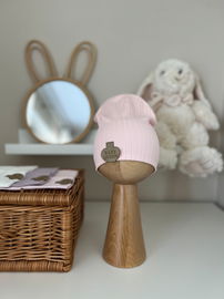 Czapka Baby Queen Pudrowy róż