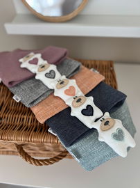 Czapka Teddy Love Morelowy