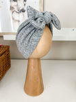 Turban Bow Szary