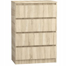 Komoda 60 cm 4 szuflady sonoma