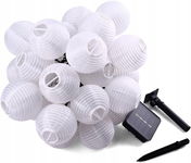 Lampa solarna wbijana Qedertek biały 7 cm 30 szt.