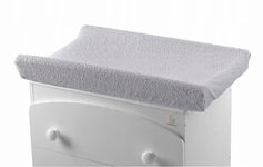 Białe prześcieradło na przewijak frotte Italbaby 63 x 125 x30 cm