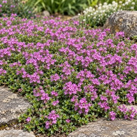 Macierzanka Wczesna 'Red Carpet' Thymus praecox Kwiatowy Dywan