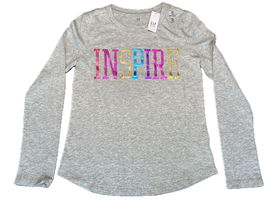 Bawełniana bluzka dziewczęca GAP Kids INSPIRE rozmiar 116-122