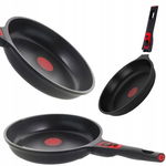 PATELNIA INDUKCJA ODŁĄCZANA RĄCZKA WSKAŹNIK TEMPERATURY THERMO 24CM