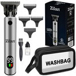 TRYMER MASZYNKA ZESTAW BARBER DO BRODY WŁOSÓW GOLENIA LED USB 4W1