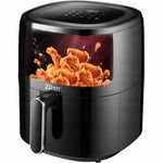 FRYTKOWNICA BEZTŁUSZCZOWA AIR FRYER DUŻY WSAD 12 PROGRAMÓW 1500W XXL 5L