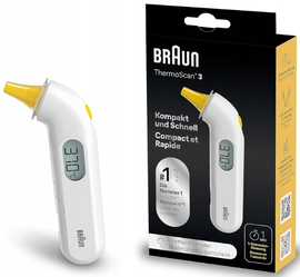 Braun IRT3030 ThermoScan 3 Termometr douszny OPIS
