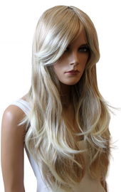 CAISHA Kiara PHK11 Peruka blond długa prosta grzywka
