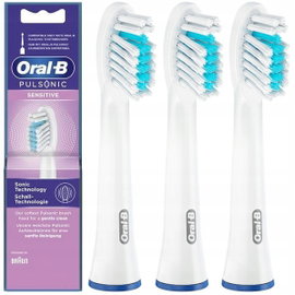 Oral-B Pulsonic Sensitive końcówki 3 sztuki do szczoteczki sonicznej