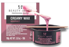 Beauty Image wosk gourmet 100g mikrofalowy depilacja twarz ciało spa