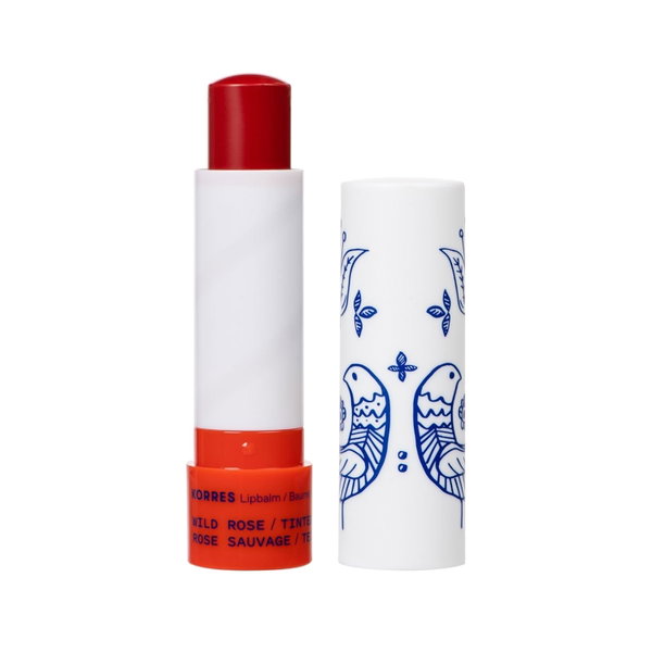 Korres balsam do ust Wild Rose Tinted 4,5g nawilżenie