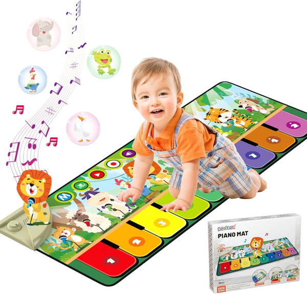 Rodzon 63301 Mata Muzyczna Dla Dzieci 19 Piosenek 10 Zwierząt Pianinko