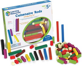 Learning Resources Cuisenaire Rods Wooden Introductory Set Nauka liczenia