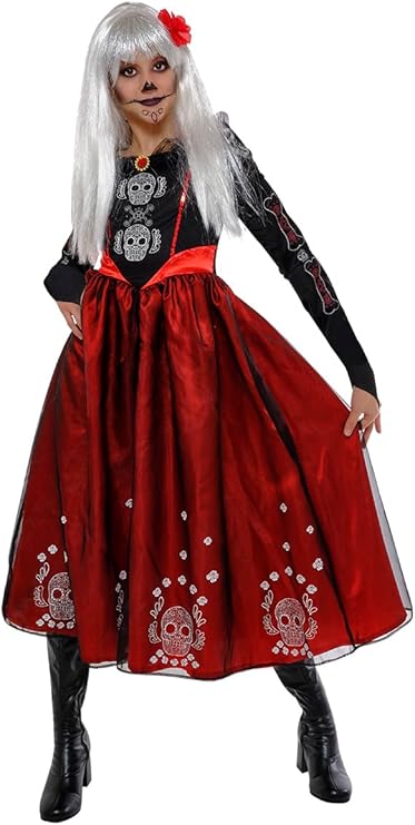 Rubies Dead Princess Księżniczka Zmarłych dla dziewczynek Halloween L 8-10l