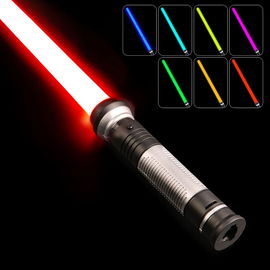 Miecz świetlny LED z efektami dźwiękowymi i 7 kolorami