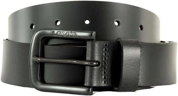 Levi'S Pasek Męski Skórzany Czarny 231923-3-59 95 Cm Klasyczny