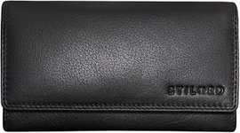 Stilord Portfel Damski Hannah Skórzany w stylu Vintage RFID