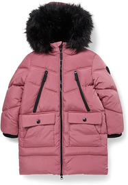 C&A kurtka dziewczęca pikowana regular fit, lekka, ciepła różowa 116