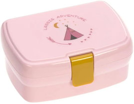 LASSIG Lunchbox Adventure Tipi różowy Śniadaniówka dla dzieci