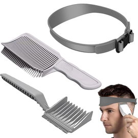 Zestaw grzebieni do strzyżenia i cieniowania + opaska taśma