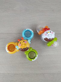 Vanmor Spinner Zestaw Fidget Spinner z przyssawką 2 sztuki