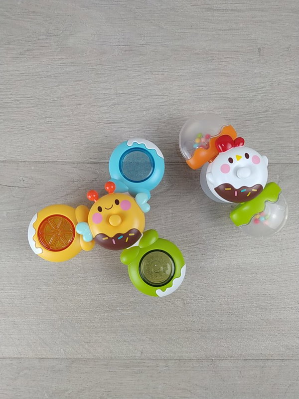 Vanmor Spinner Zestaw Fidget Spinner z przyssawką 2 sztuki