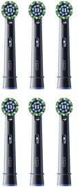 Oral-B Cross Action Black Końcówki do szczoteczki Czarne 6 sztuk