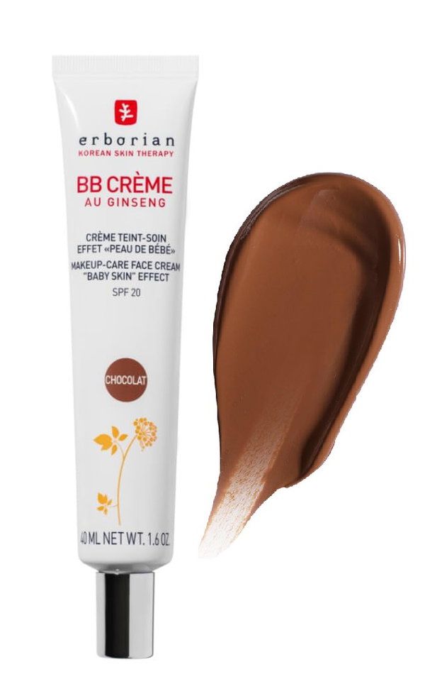 Erborian BB Creme au Ginseng SPF 20 Koreański Krem BB CHOCOLAT 40 ml
