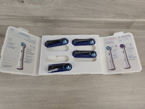 Oral-B iO Ultimate Clean Końcówka wymienna czarna 3 sztuki