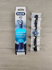 Oral-B iO Ultimate Reinigung Końcówki Czarne 2 sztuki