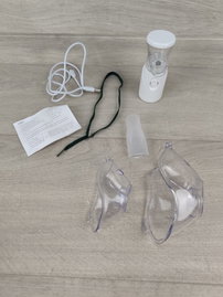Nebulizator przenośny mesh USB-C cichy dla dzieci i dorosłych