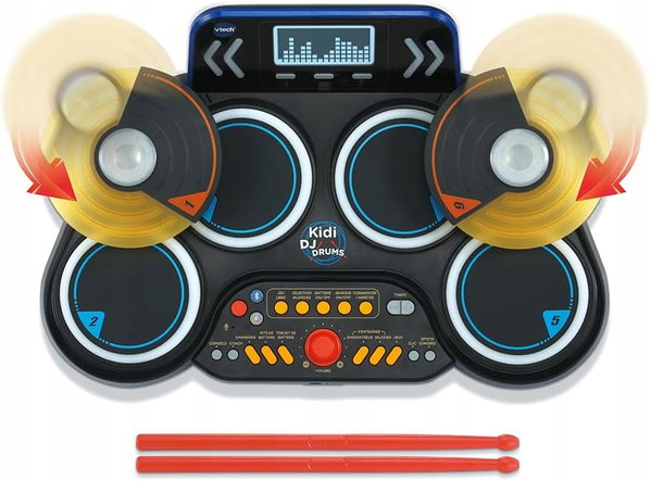 VTech 80-572605 Kidi DJ Drums Elektroniczna perkusja dla dzieci