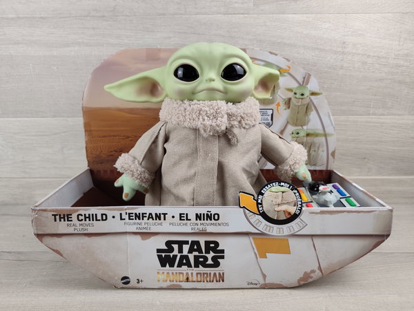 Mattel Star Wars GWD87 The Child Baby Yoda Figurka interaktywna 28 cm
