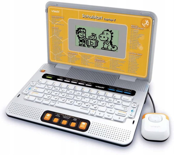 VTech Schulstart Laptop E Komputer edukacyjny 160 gier DE 6–8 lat