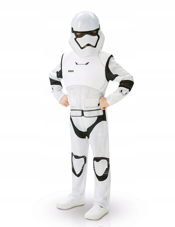 Rubie’s Star Wars Szturmowiec Epizod 7 Deluxe Kostium dla dzieci 110-116